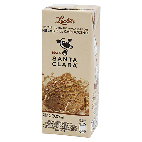 Leche Santa Clara 200Ml Helado De Capuccino                                                         