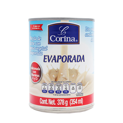 Leche Evaporada Corina 354Ml                                                                        