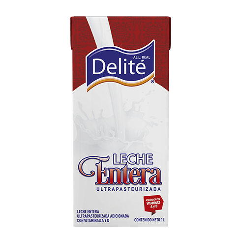Leche Liquida Delite 1Lt Entera