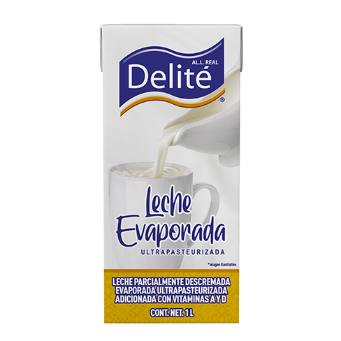 Leche Liquida Delite 1Lt Evaporada                             
