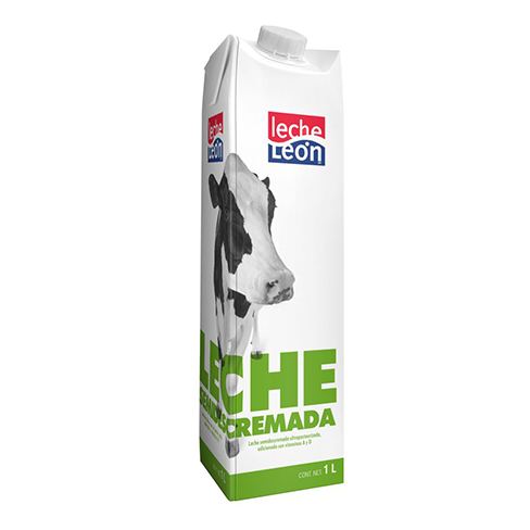 Leche Liquida Leon 1Lt Semid.