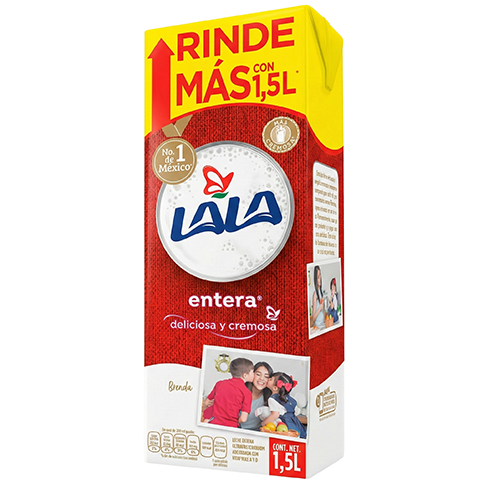Leche Liquida Lala 1.5Lt Entera