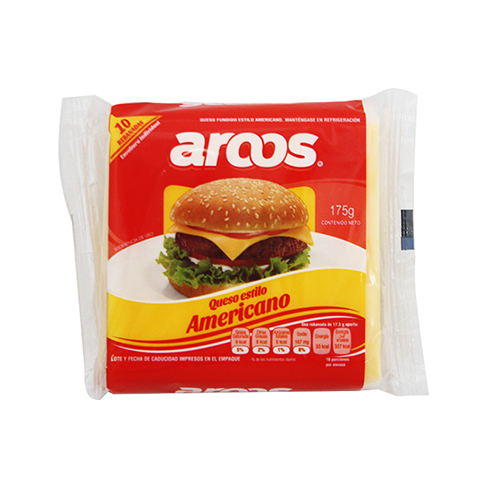 Queso Americano Aros 175Gr                                                                          