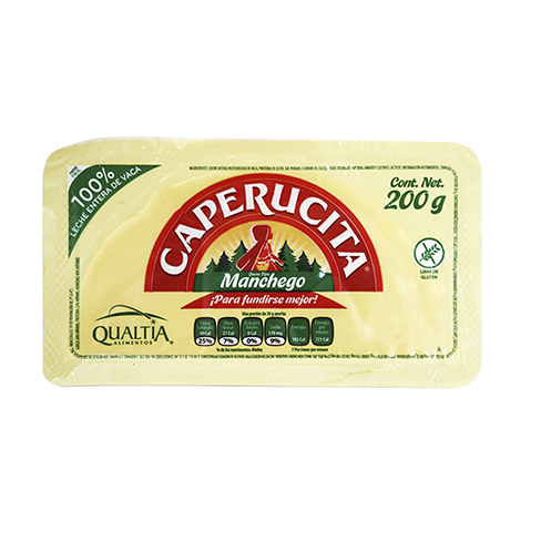 Queso Manchego Caperucita 200Gr                                                                     