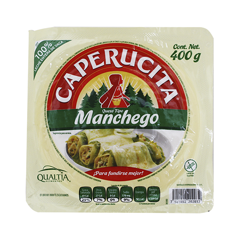 Queso Manchego Caperuicta 400Gr                                                                     