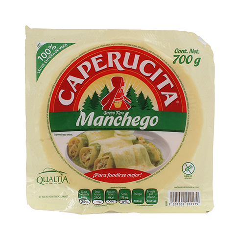 Queso Manchego Caperucita 700Gr                                                                     