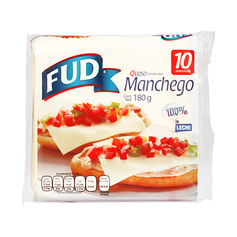 Queso Fundido Manchego Fud 180Gr                                                                    