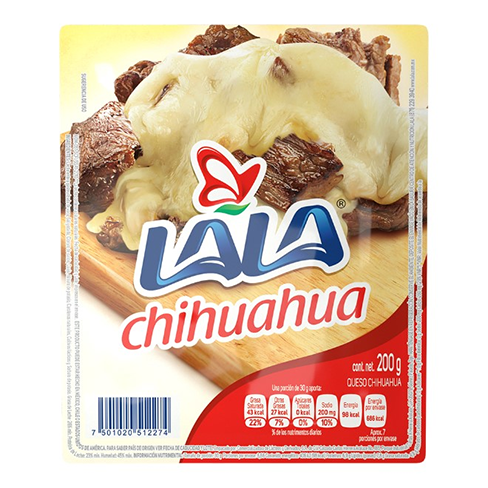 Queso Chihuahua Lala 200Gr                                                                          