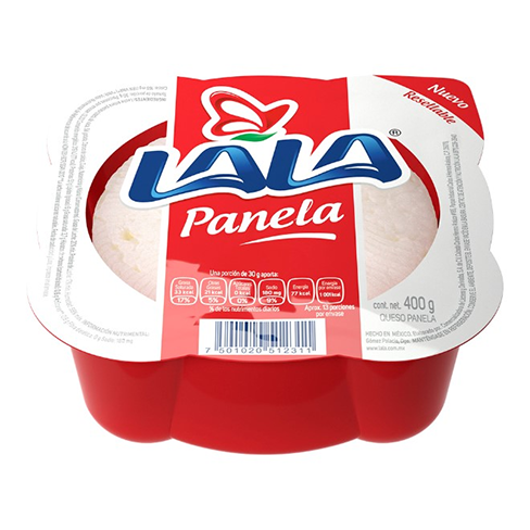 Queso Panela Lala 400Gr                                                                             