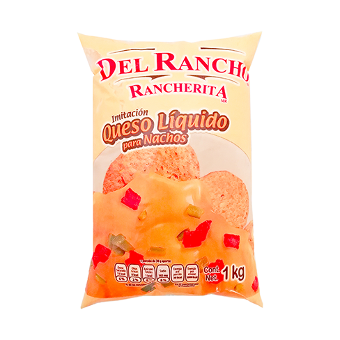 Queso Amarillo Liquido Rancherita 1Kg Para Nachos Ac                                                