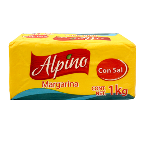 Margarina Alpino 1Kg Con Sal                                                                        