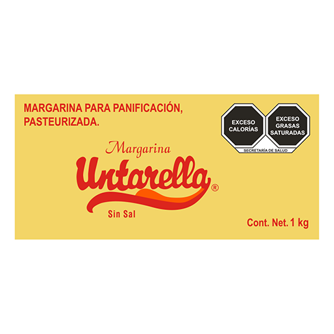Margarina Untarella 1Kg Sin Sal                                                                     