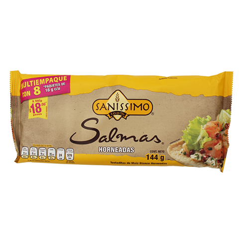 Galleta Salmas 144Gr San Horn De Maiz                                                               