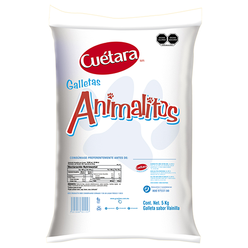 Galleta Cuetara Animalitos 5Kg                                                                      