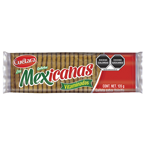 Galleta Cuetara Mexicanas 135Gr                                                                     