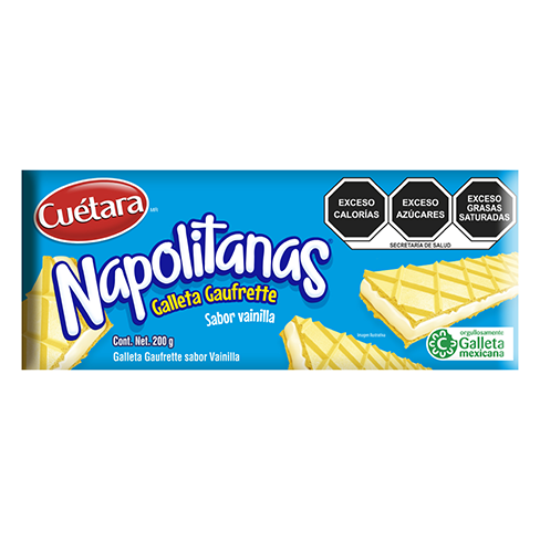 Galleta Cuetara Napolitanas 200Gr Vanilla                                                           