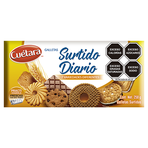 Galleta Cuetara Surtido Diario 250Gr                                                                