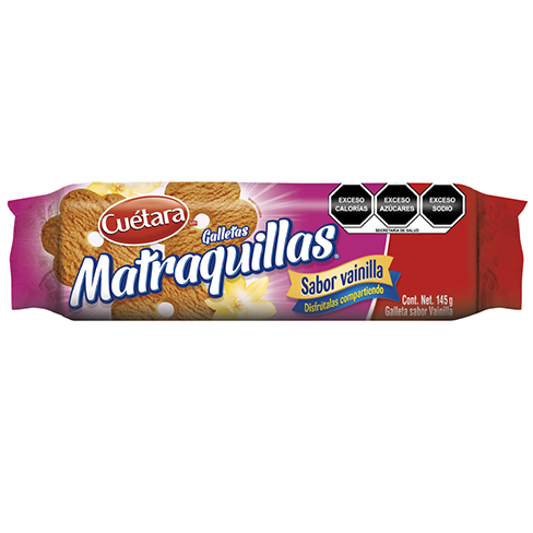Galleta Cuetara Matraquillas 145Gr Vainilla                                                         