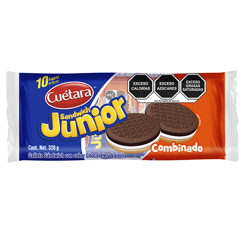 Galleta Cuetara Sandwich Jr 10Pz Combinado                                                          