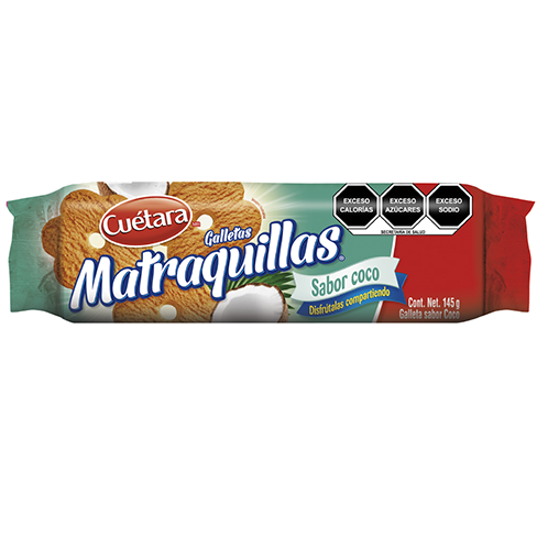 Galleta Cuetara Matraquillas 145Gr Coco                                                             