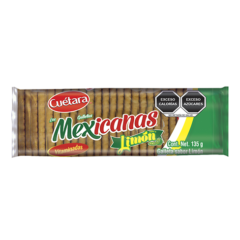 Galleta Cuetara Mexicanas 135Gr Limon                                                               