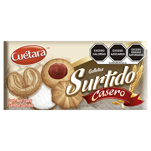 Galleta Cuetara Surtido Casero 150Gr                                                                