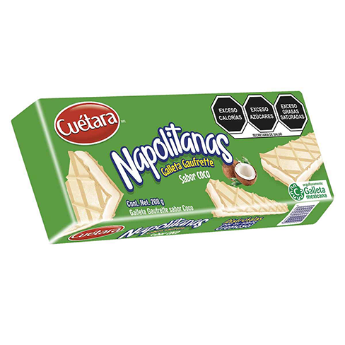 Galleta Cuetara Napolitano 200Gr Coco                                                               