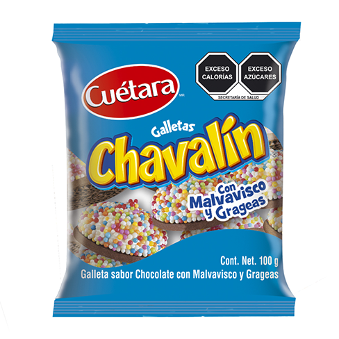 Galleta Cuetara Chavalin 100Gr Chocolate Con Grageas