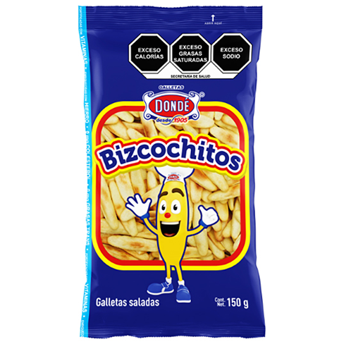 Galleta Donde Bizcochito 150Gr                                                                      