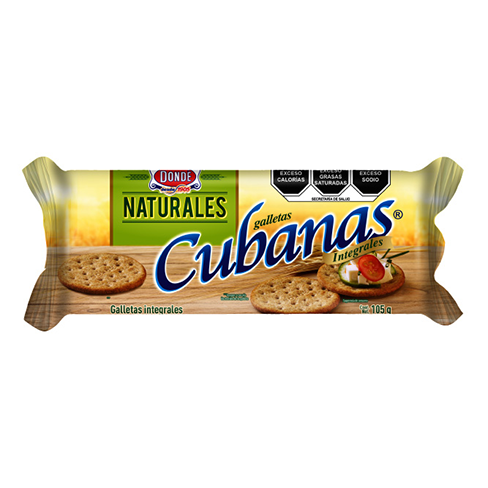 Galleta Donde Cubanas 105Gr Integrales                                                              