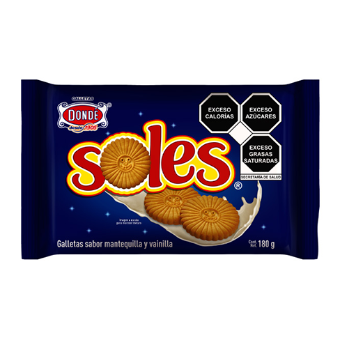 Galleta Donde Soles 180Gr                                                                           