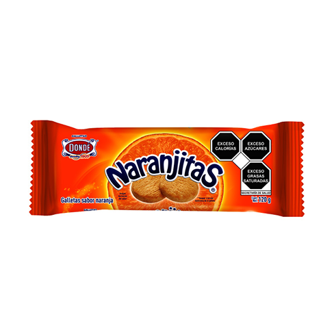 Galleta Donde Naranjitas 120Gr 
