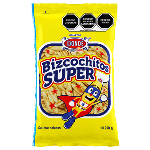 Galleta Donde Bizcochito 290Gr Super                                                                