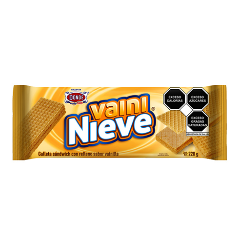 Galleta Donde Vainilla Nieve 220Gr                                                                  