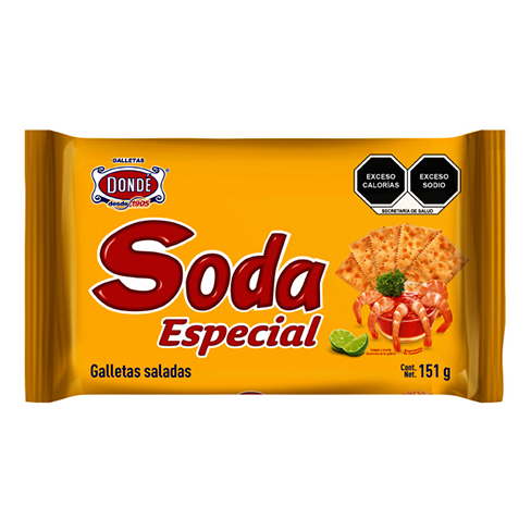 Galleta Donde Soda 151Gr                                                                            