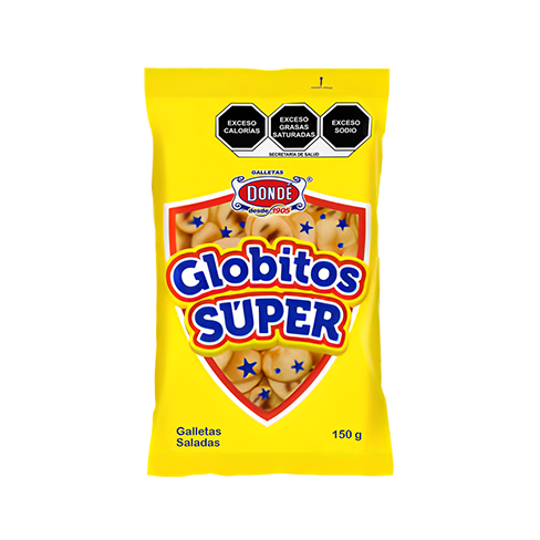 Galleta Donde Globitos 150Gr Super                            