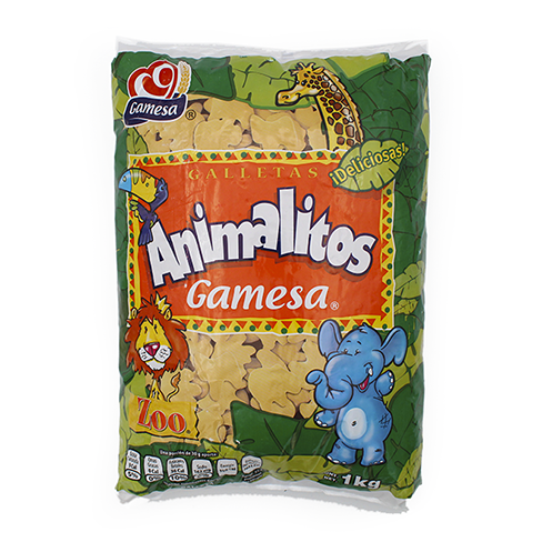 Galleta Gamesa Animalitos 1Kg                                                                       
