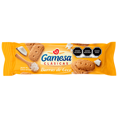 Galleta Gamesa Barra De Coco 106Gr
