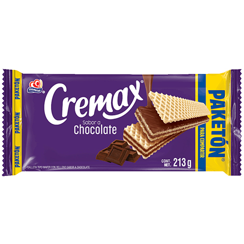 Galleta Gamesa Cremax 213Gr Chocolate Paketon
