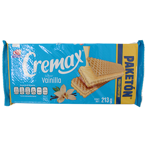 Galleta Gamesa Cremax 213Gr Vainilla Paketon