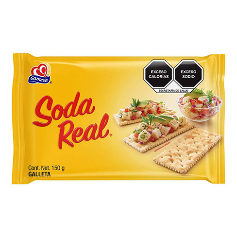 Galleta Gamesa Soda Real 150Gr                                                                      