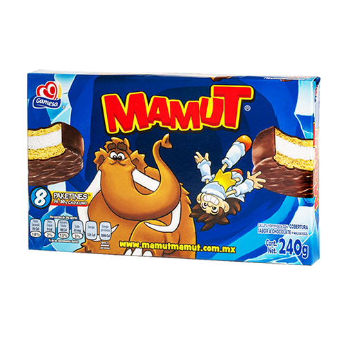 Galleta Gamesa Mamut 240Gr                                                                          