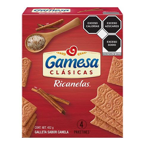 Galleta Gamesa Ricanela 452Gr                                   