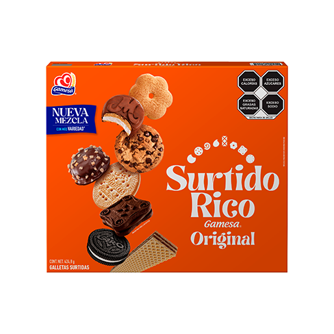 Galleta Gamesa Surtido Rico 436Gr                                                                   