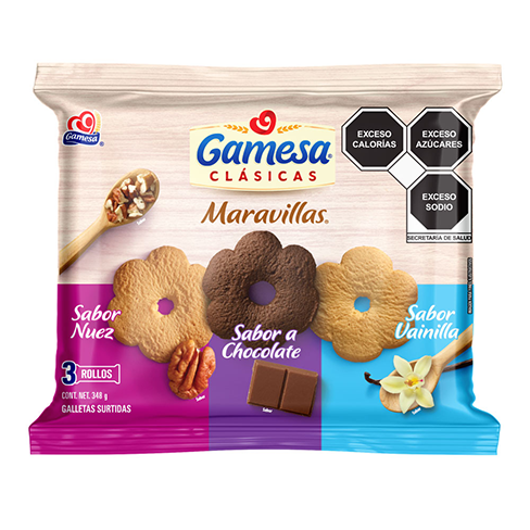 Galleta Gamesa Maravillas 344Gr Trisabor                        