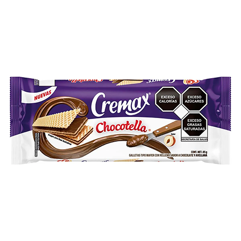 Galleta Gamesacremax De 85Gr Chocotella                          