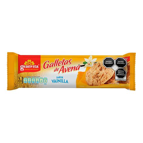 Galleta Granvita De Avena 90Gr Vainilla                                                             