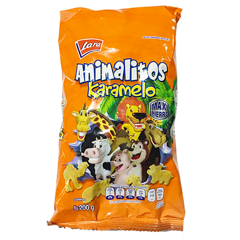 Galleta Lara Animalitos 200Gr Karamelo                                                              