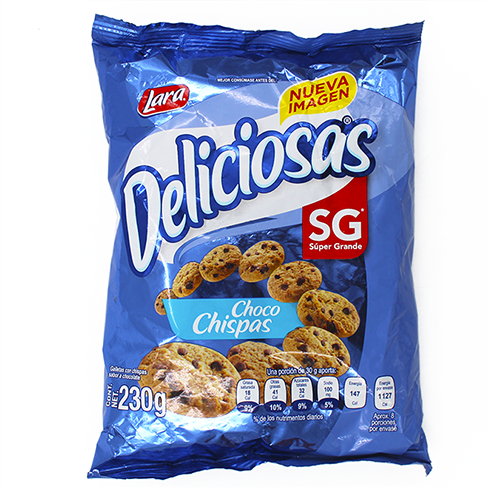 Galleta Lara Choco Chispas 230Gr                                                                    
