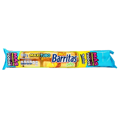 Galleta Marinela Barritas 222Gr Mini Piña                                                           